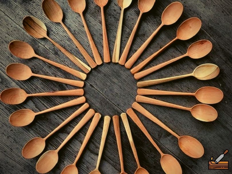 Collection of Nicely Carved Spoons