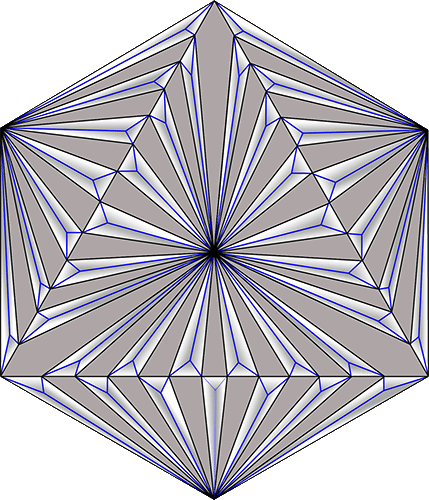 Rosette Chip Carving Pattern 74 #Middle Beginner Carver