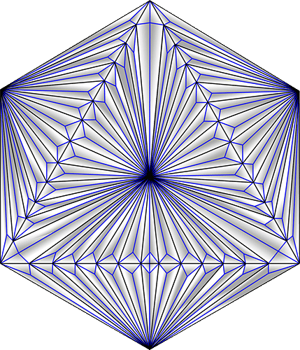 Rosette Chip Carving Pattern 75 #Middle Beginner Carver