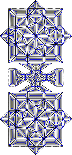 Rosette Chip Carving Pattern 76 #Middle Beginner Carver