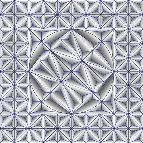 Rosette Chip Carving Pattern 98 #Middle Beginner Carver