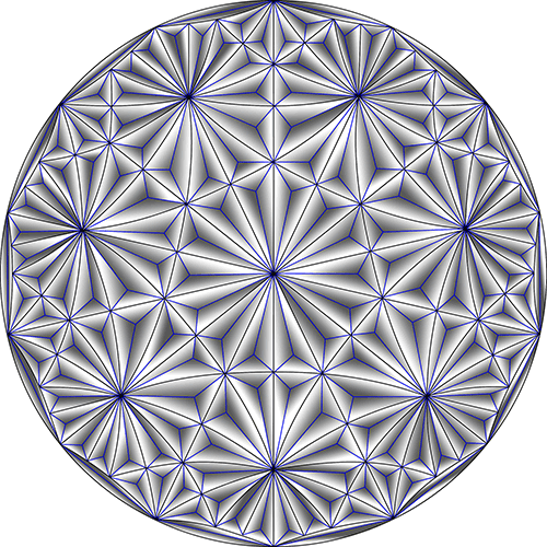 Rosette Chip Carving Pattern 64 #Middle Beginner Carver