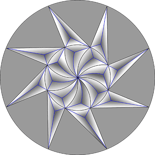 Rosette Chip Carving Pattern 46 #Beginner Carver
