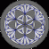 chip carving rosette