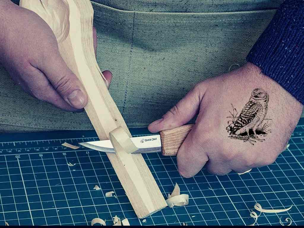 wood carving knife