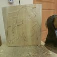horse wood carving pattern 1