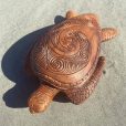 Turtle made of matai wood