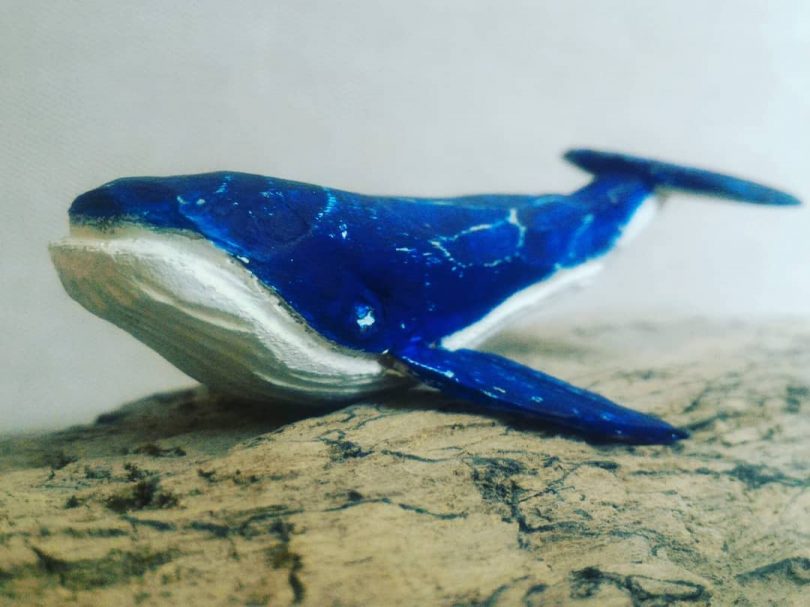 Whale wood carving project
Author - <a href="https://www.instagram.com/elimin.pebble.art/" rel="nofollow">elimin</a>
