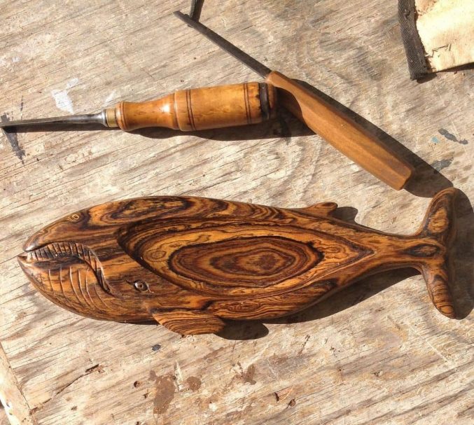 Whale jewelry tray, carved in Bocote wood
Author - <a href="https://www.instagram.com/richard_m_howell/" rel="nofollow">Richard MorganHowell</a>