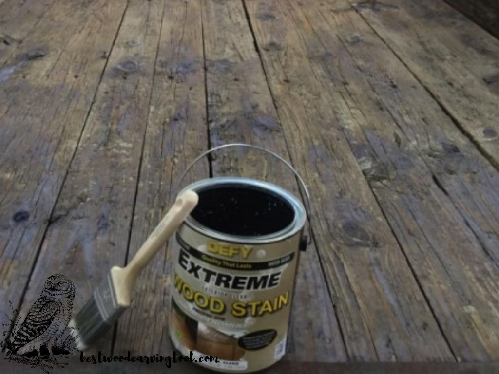 DEFY extreme wood stain