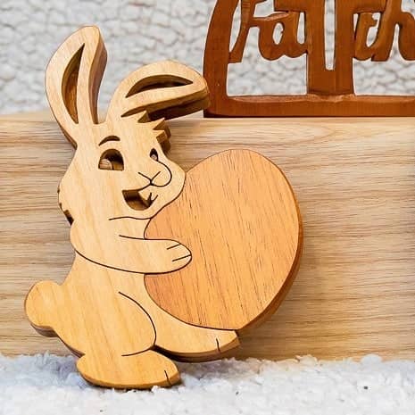 Bunny Scroll Saw Pattern
Author - <a href="https://www.instagram.com/thelovespoonworkshop/" rel="nofollow">The Lovespoon Workshop</a>