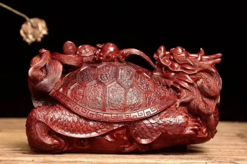 Smok żółw - rzeźba w drewnie chińska
Author - <a href="https://ohgoodparty.com/" rel="nofollow">Oh Good Party</a>