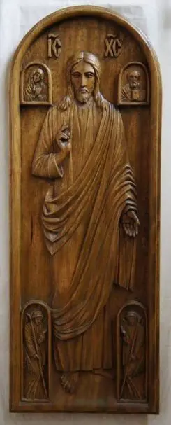 Płaskorzeźba przedstawiająca Jezusa Chrystusa
Author - <a href="https://vk.com/id161607080" rel="nofollow">Evgeny G. Userdnov</a>