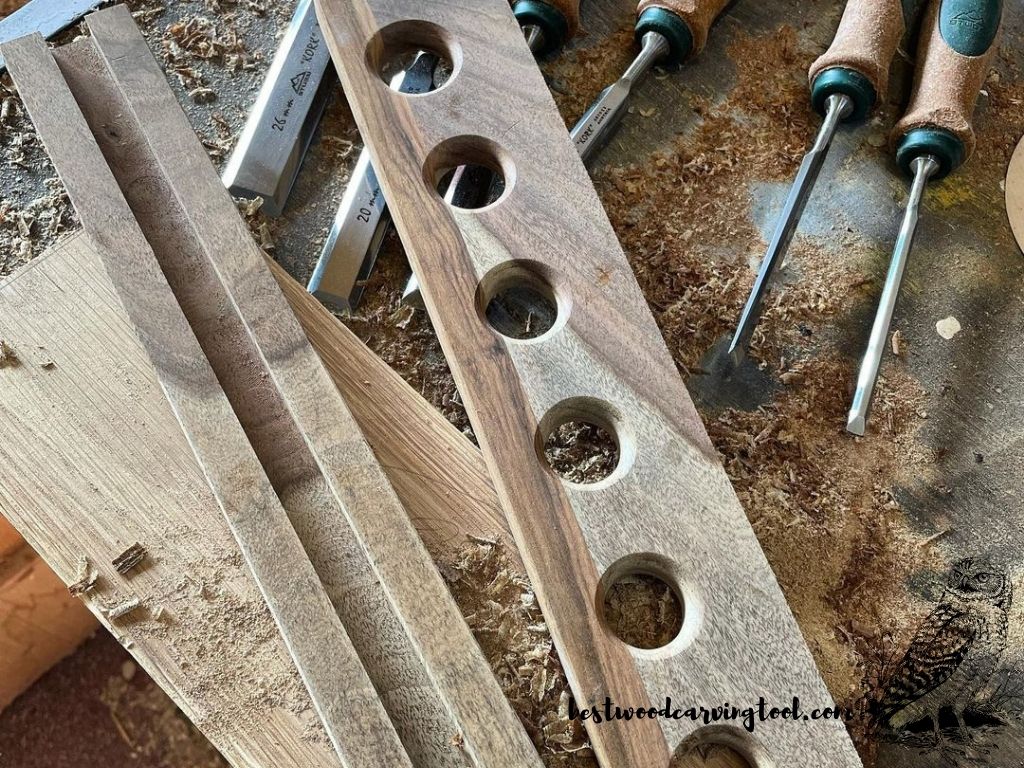 wood holders for carving tools