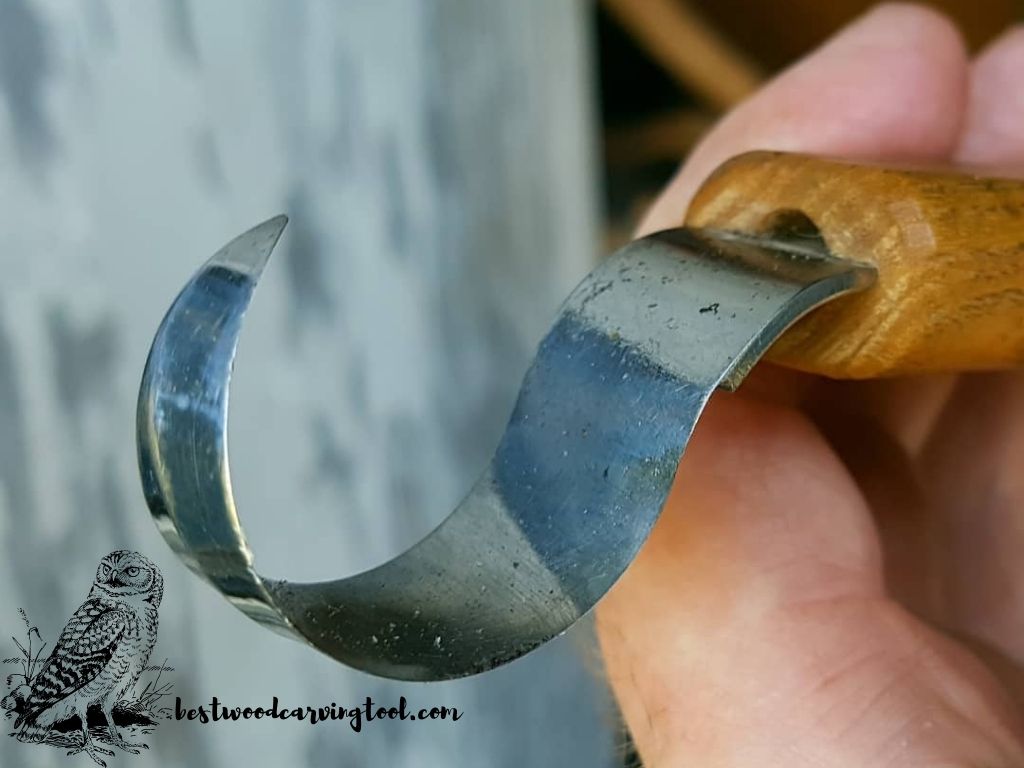 BeaverCraft Wood Carving Hook Knife SK1