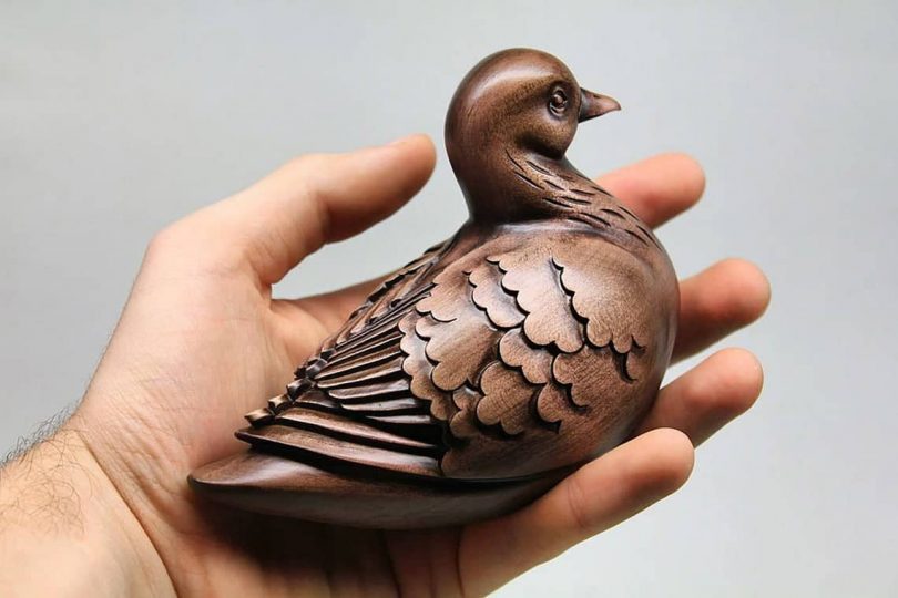 Wood Carving Bird
Author - <a href="https://vk.com/bogdan_grytsak" rel="nofollow">Bogdan Grytsak</a>