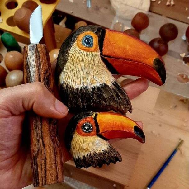 Wood Carving Toco the Toucan
Author - <a href="https://www.instagram.com/nima.kiann/" rel="nofollow">Nima Kian</a>