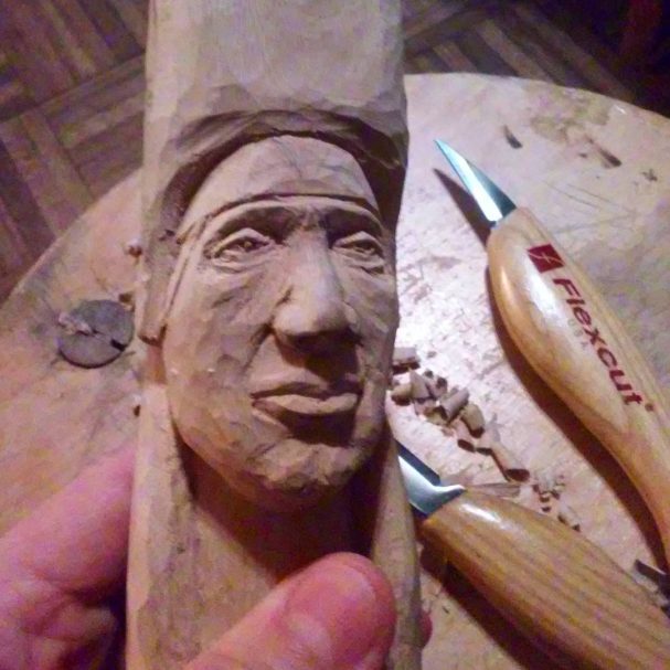 Hand Carved Native Indian
Author - <a href="https://www.instagram.com/robvegart/" rel="nofollow">robvegart</a>